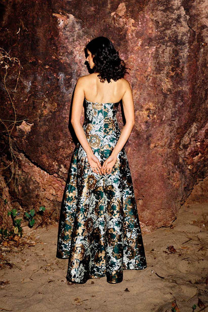 BROCADE GOWN - dash and dot dash and dot