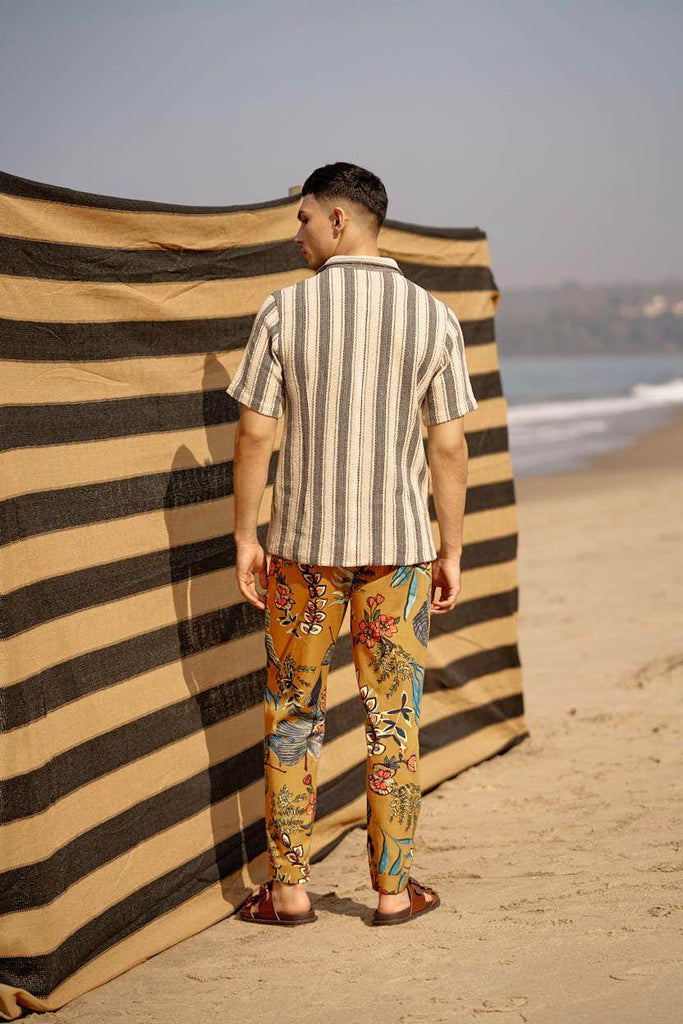 STRIPE TEXTURED SHIRT - dash and dot dash and dot