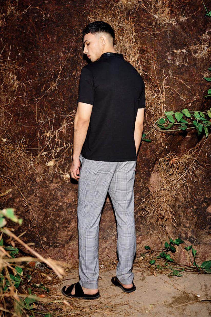 ZIP NECK POLO - dash and dot