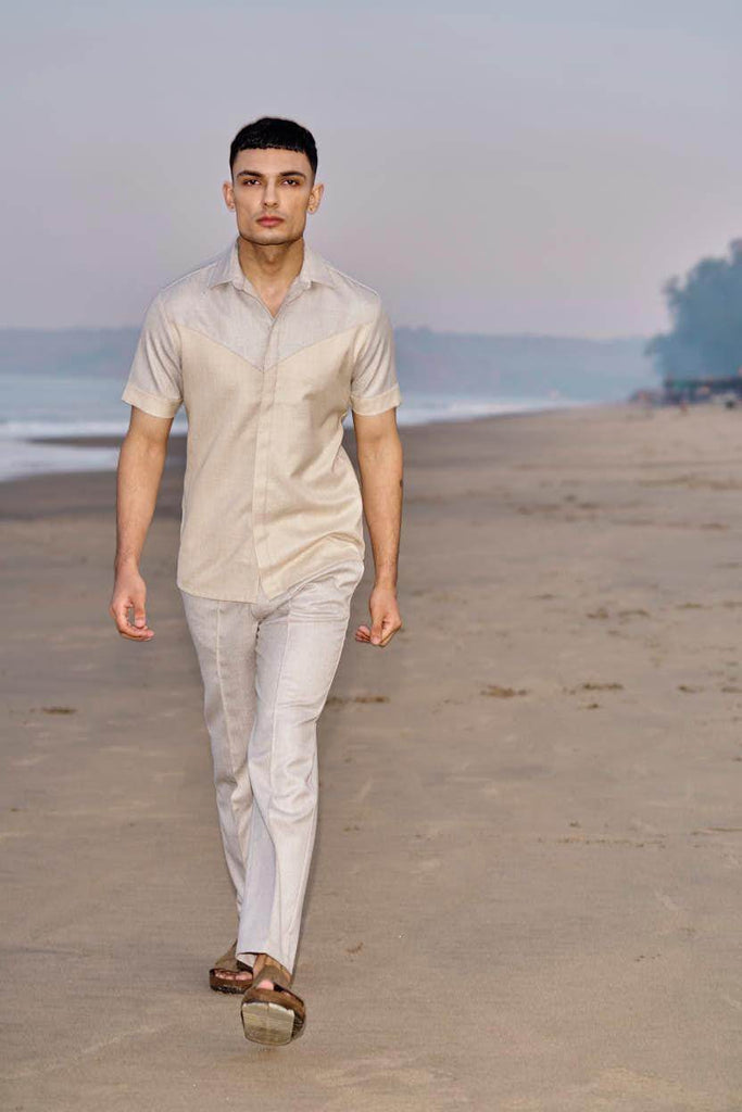 BEIGE BLOCKED SET - dash and dot dash and dot