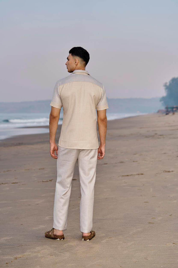 BEIGE BLOCKED SET - dash and dot dash and dot