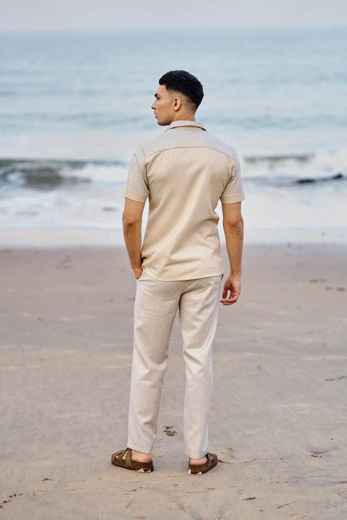 BEIGE BLOCKED SET - dash and dot dash and dot