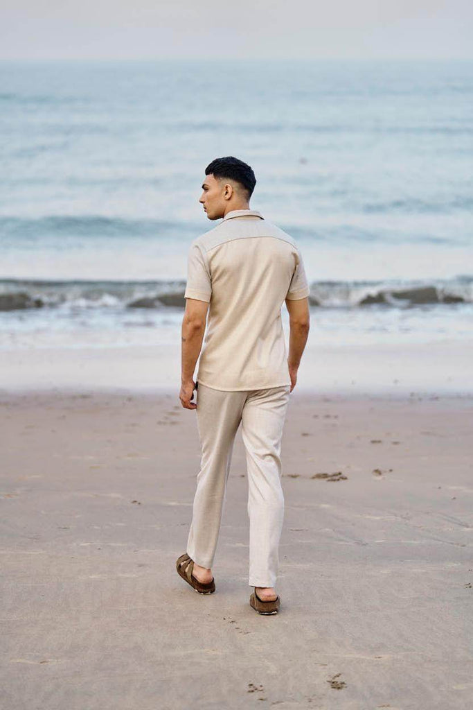 BEIGE BLOCKED SET - dash and dot dash and dot