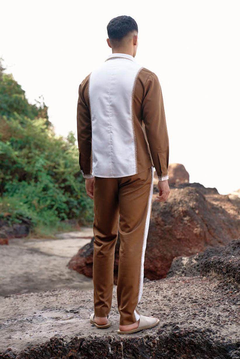 STITCHED & BLOCKED SET - dash and dot