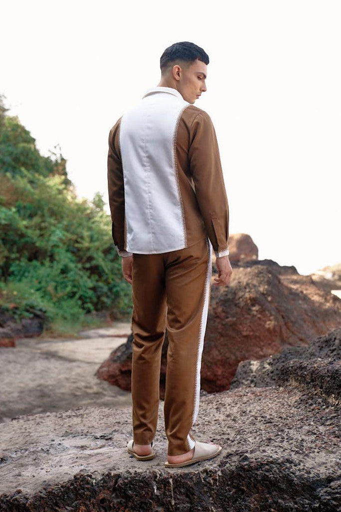 STITCHED & BLOCKED PANT - dash and dot dash and dot