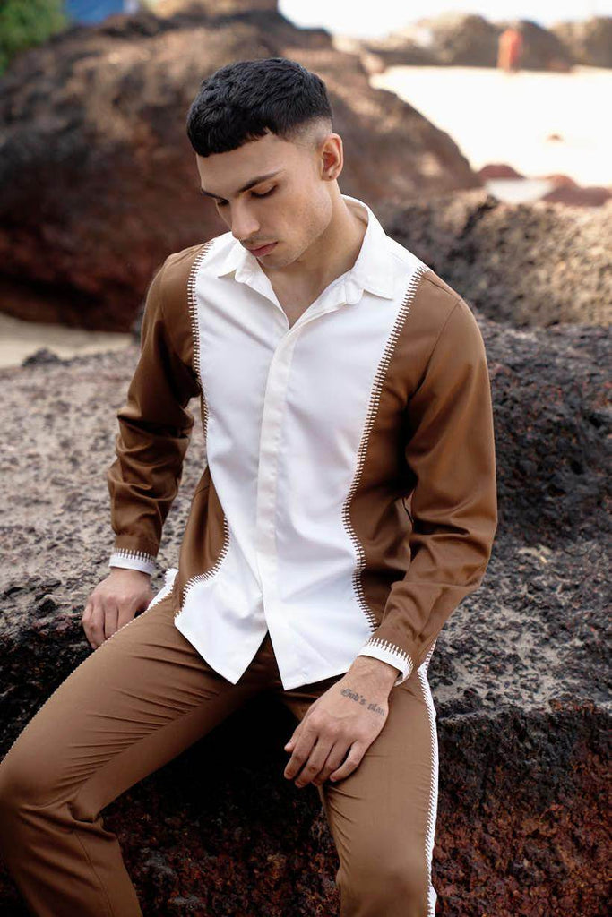 STITCHED & BLOCKED SET - dash and dot dash and dot