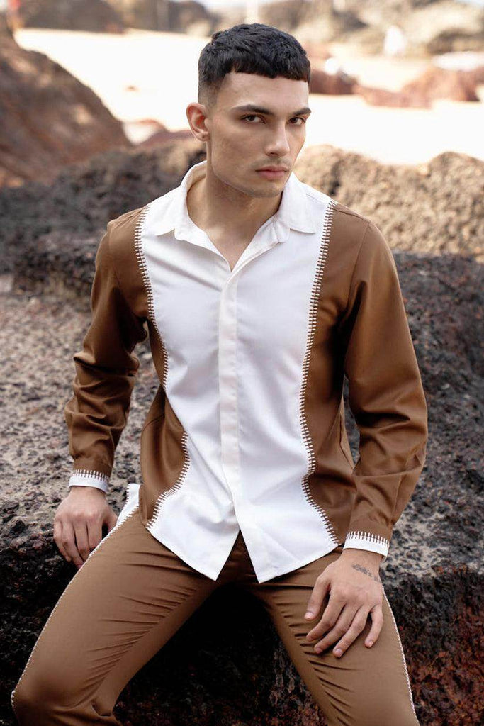 STITCHED & BLOCKED SET - dash and dot dash and dot