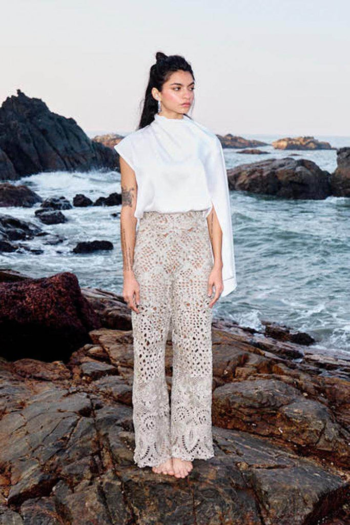 METALLIC LACE PANT - dash and dot dash and dot