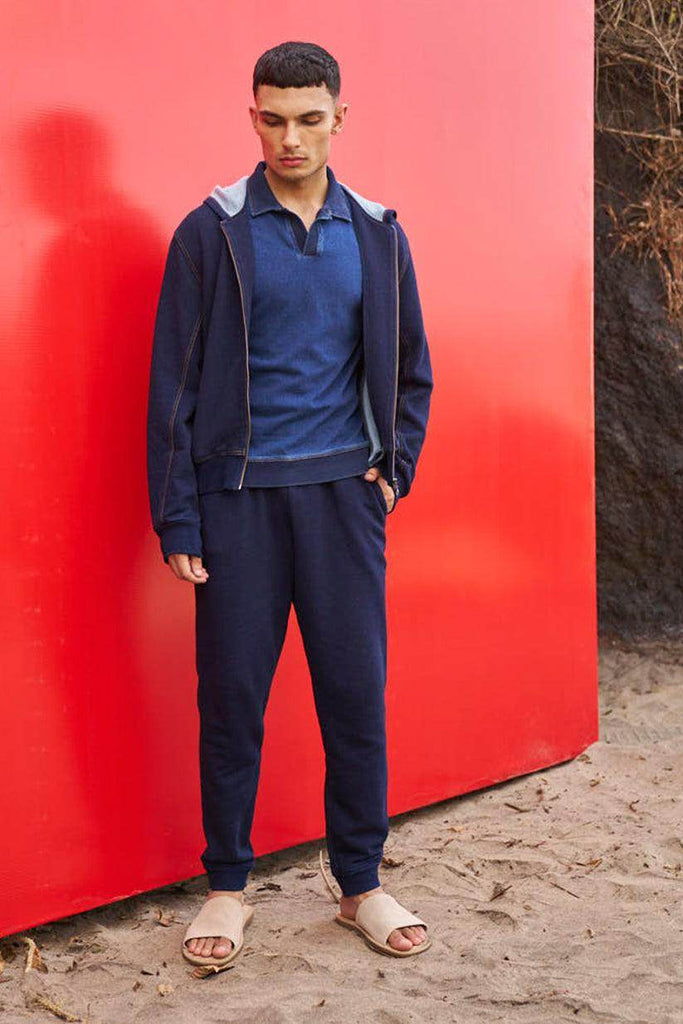 INDIGO JOGGER - dash and dot dash and dot