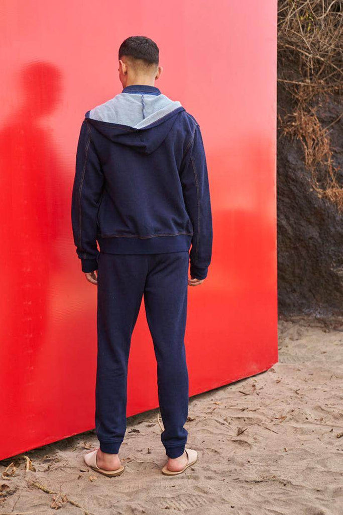 INDIGO JOGGER - dash and dot dash and dot