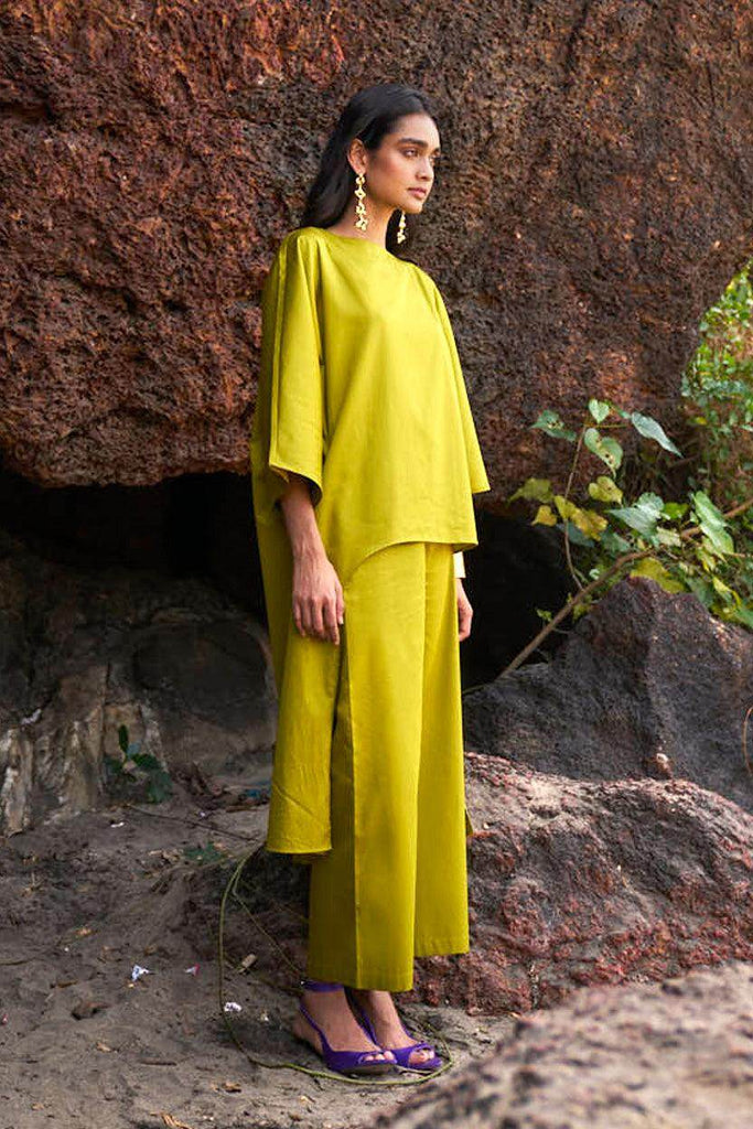 HIGH/LOW COTTON TOP - dash and dot dash and dot