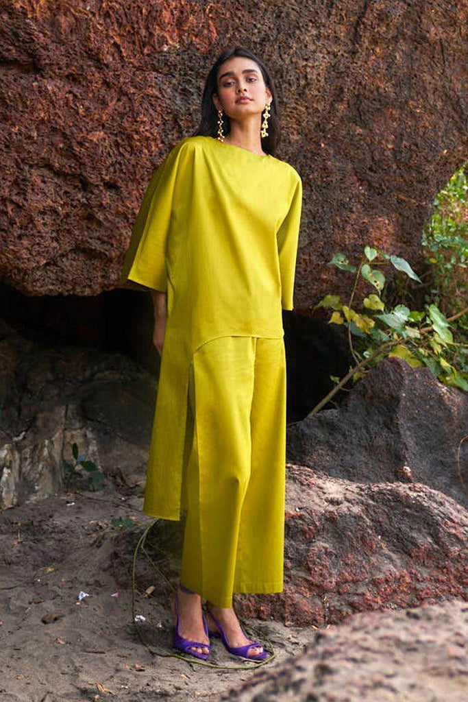 HIGH/LOW COTTON TOP - dash and dot dash and dot