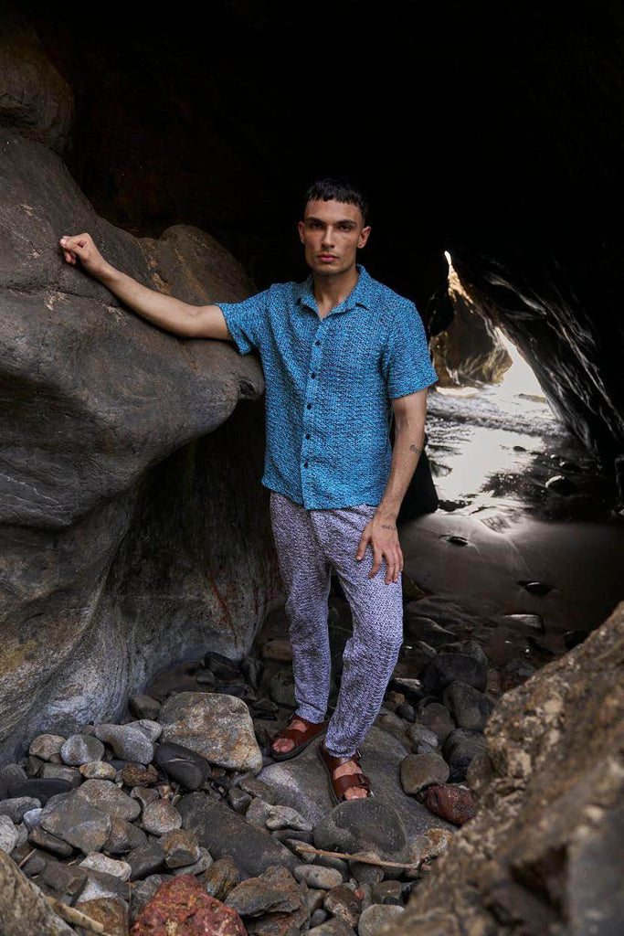 TWISTED KNIT TEXTURED PANT - dash and dot dash and dot