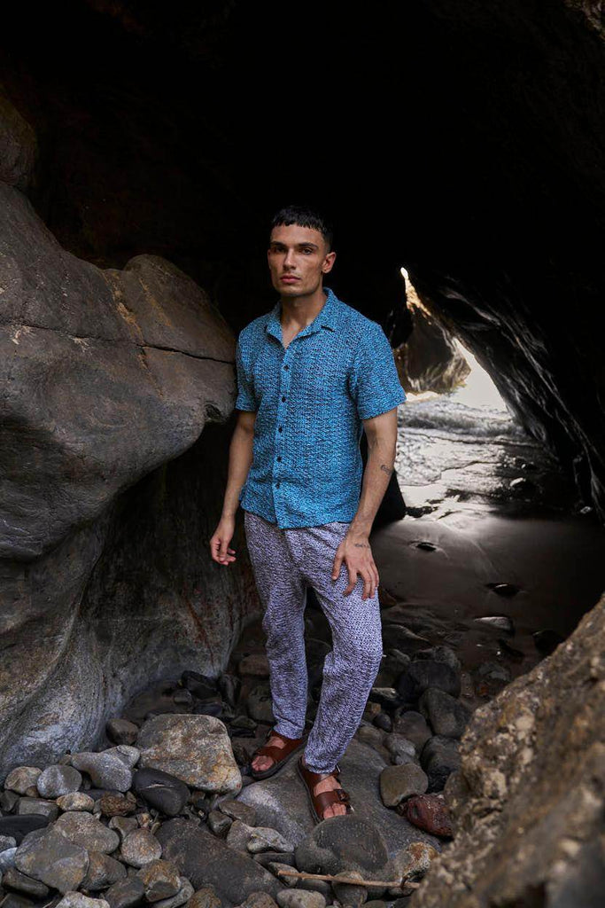 TWISTED KNIT TEXTURED PANT - dash and dot dash and dot