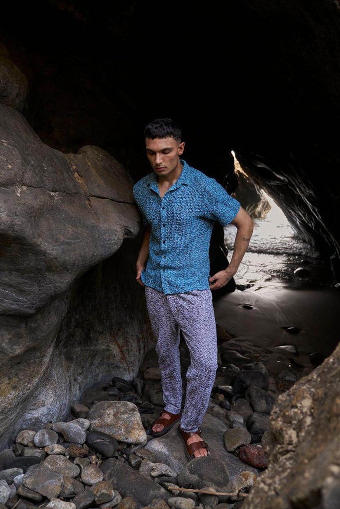 TWISTED KNIT TEXTURED PANT - dash and dot dash and dot