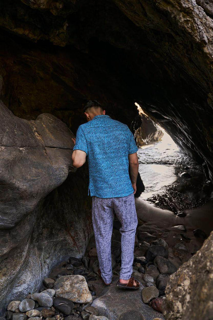 TWISTED KNIT TEXTURED PANT - dash and dot dash and dot