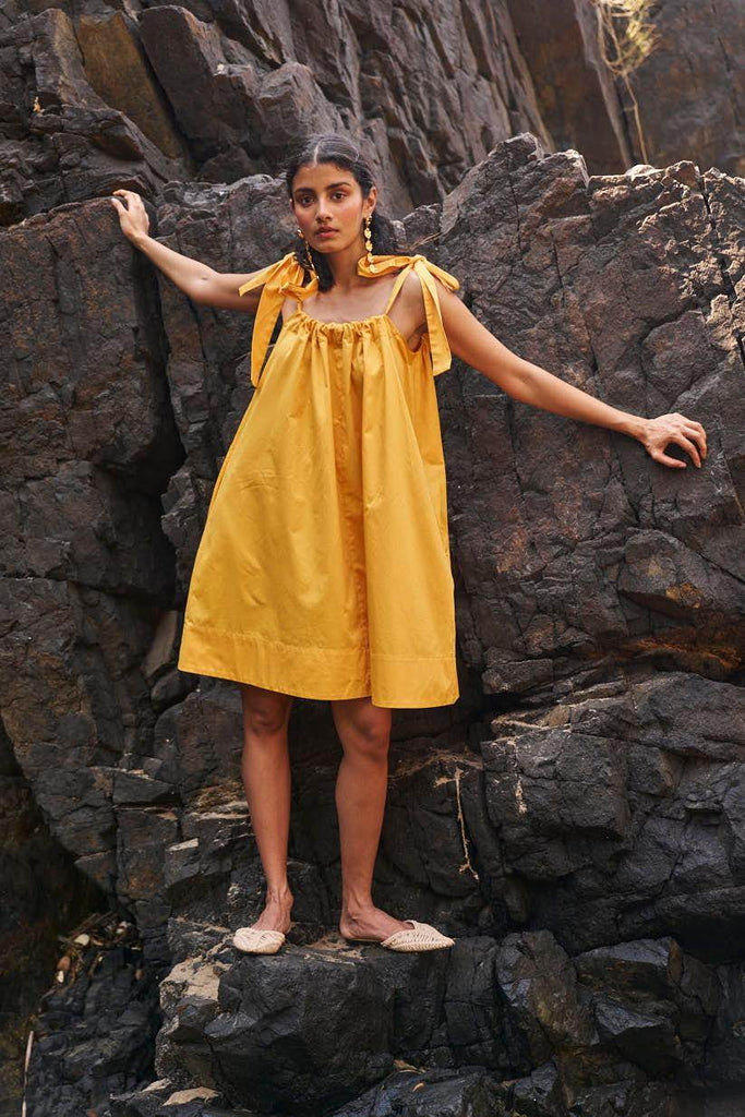 SUNFLOWER COTTON MINI - dash and dot dash and dot