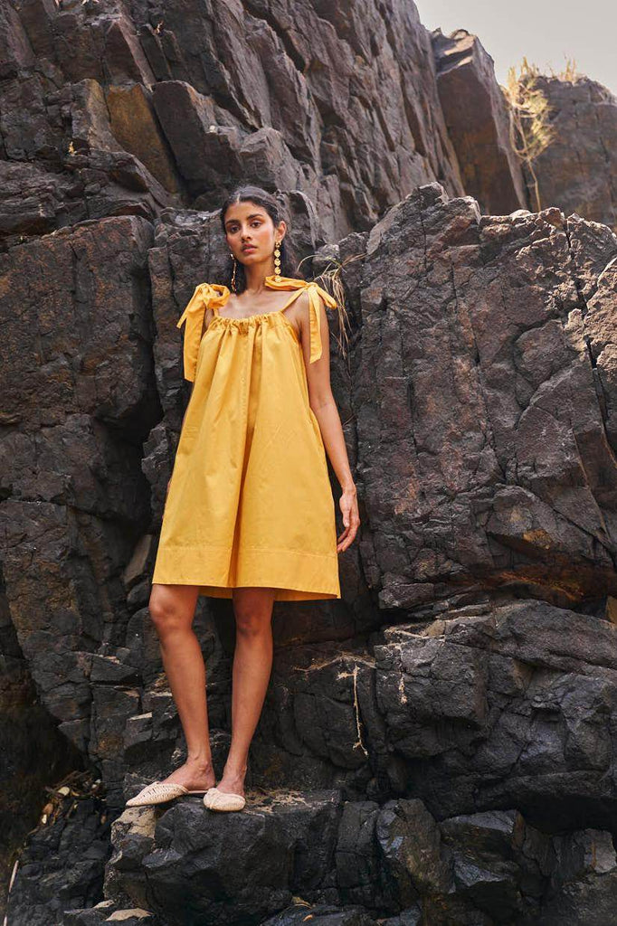 SUNFLOWER COTTON MINI - dash and dot dash and dot