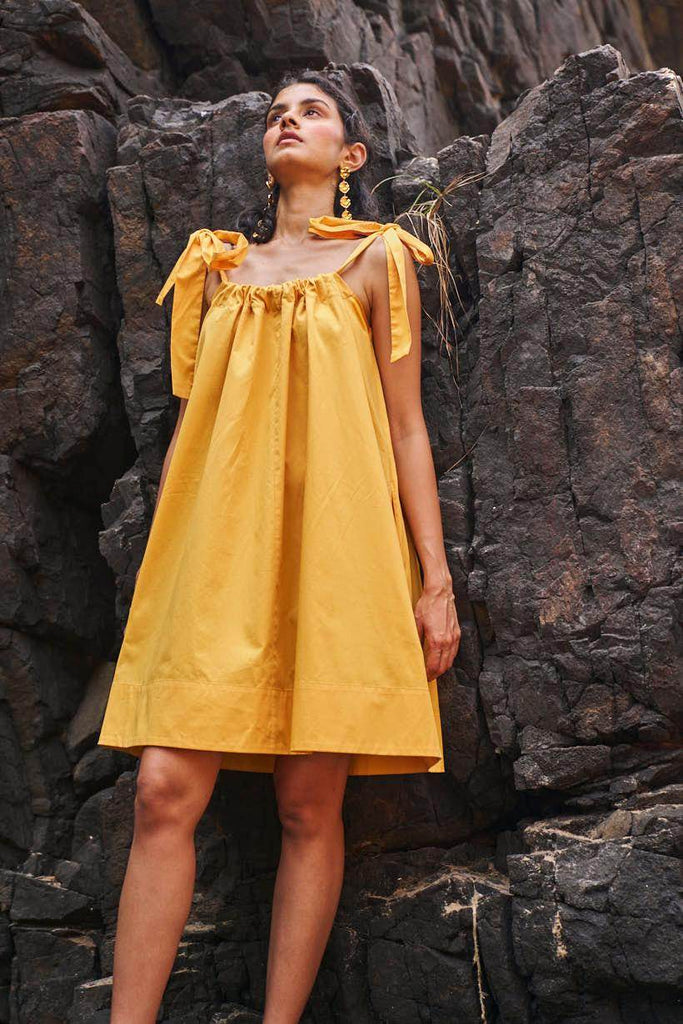 SUNFLOWER COTTON MINI - dash and dot dash and dot