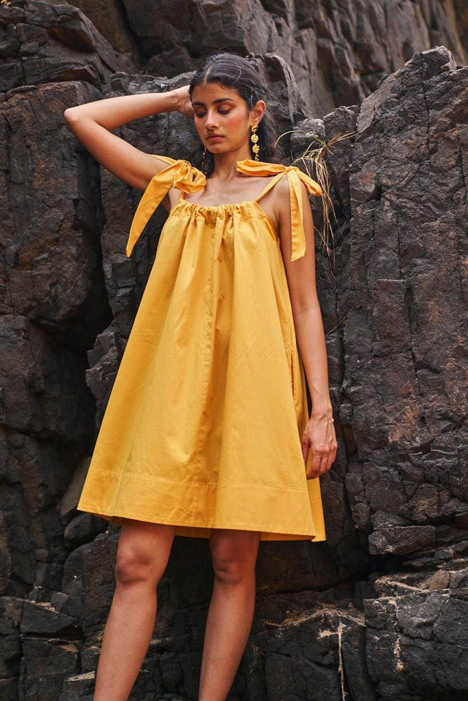 SUNFLOWER COTTON MINI - dash and dot dash and dot