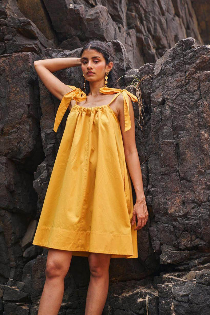 SUNFLOWER COTTON MINI - dash and dot dash and dot