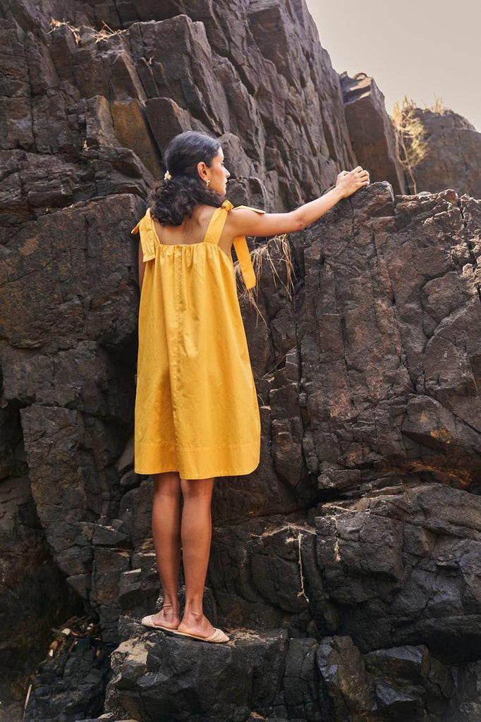 SUNFLOWER COTTON MINI - dash and dot dash and dot