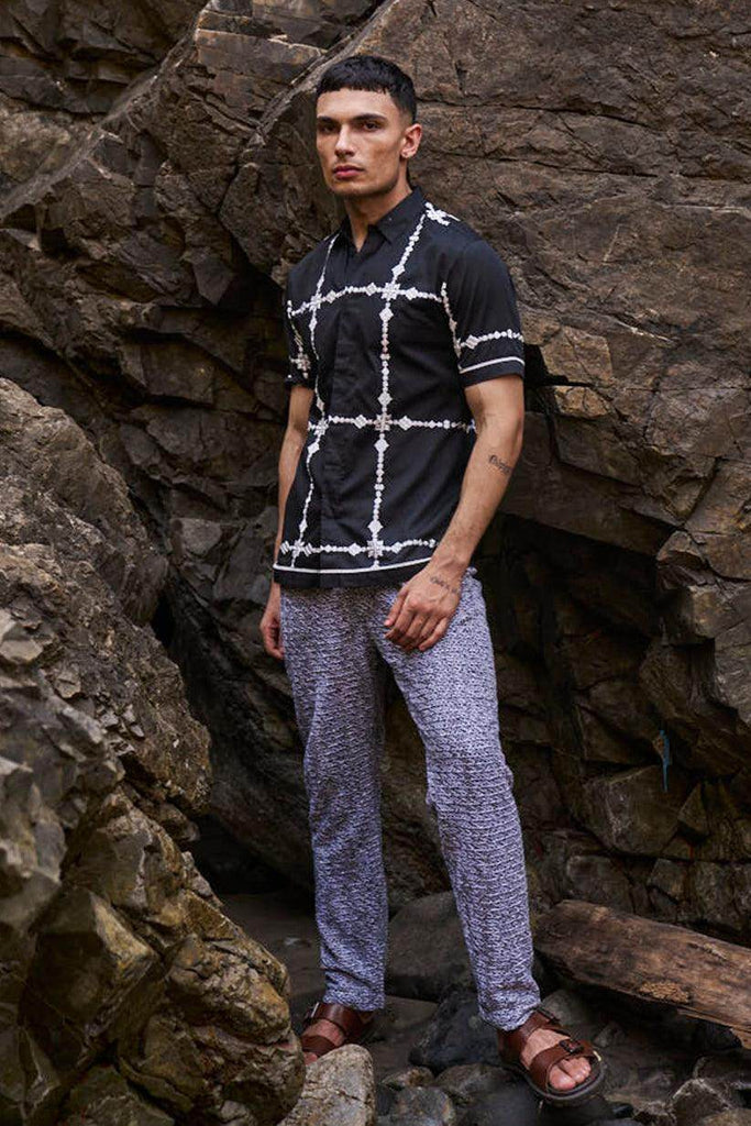 EMBROIDERED SHIRT - dash and dot dash and dot