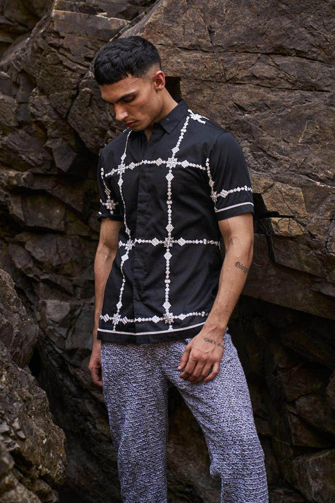 EMBROIDERED SHIRT - dash and dot dash and dot