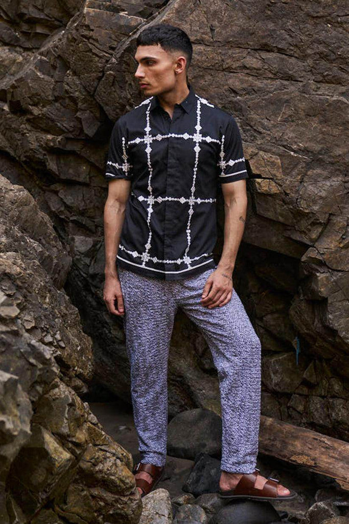 EMBROIDERED SHIRT - dash and dot dash and dot