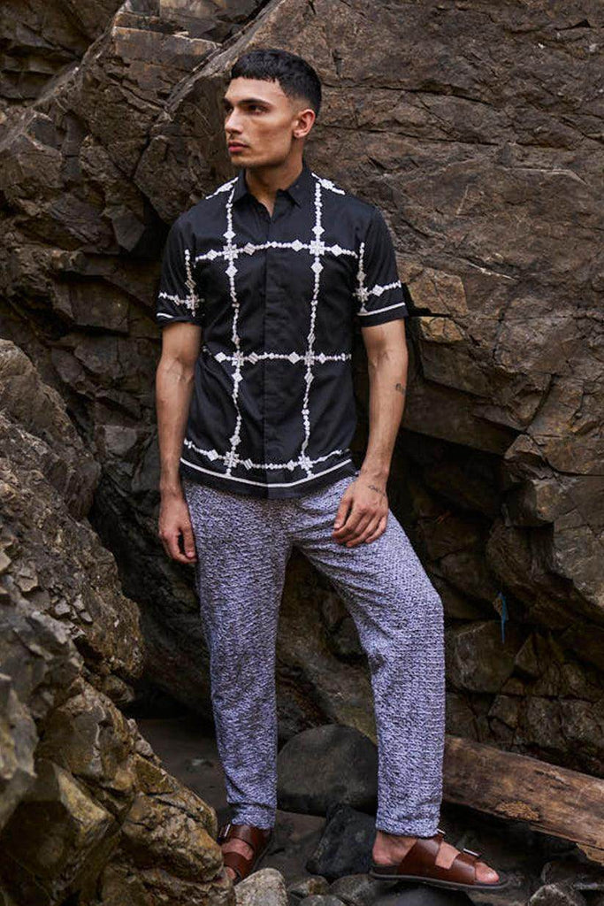 EMBROIDERED SHIRT - dash and dot dash and dot