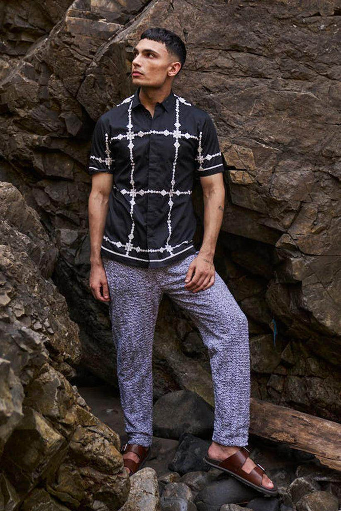 EMBROIDERED SHIRT - dash and dot dash and dot