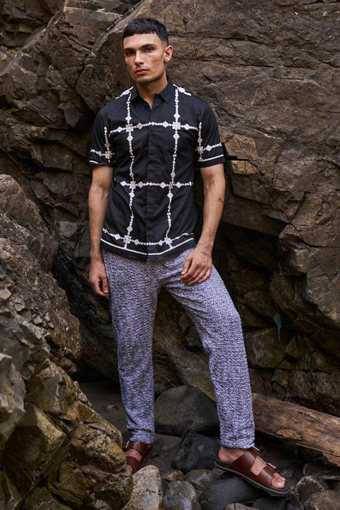 EMBROIDERED SHIRT - dash and dot dash and dot