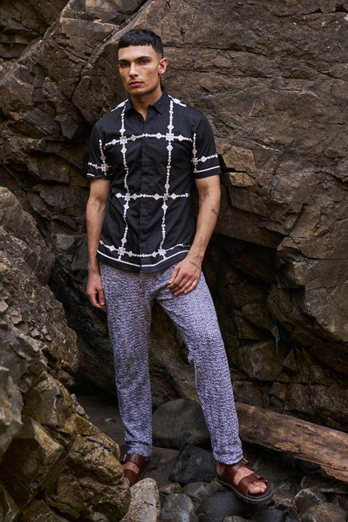 EMBROIDERED SHIRT - dash and dot dash and dot