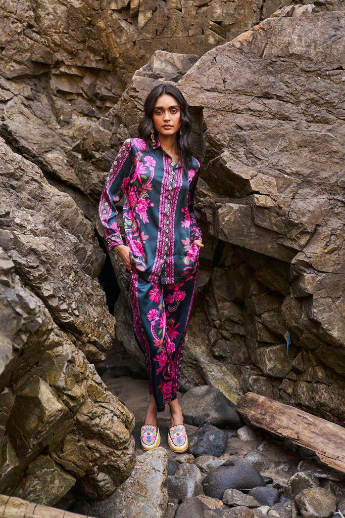 CONTRAST FLORAL SET - dash and dot dash and dot