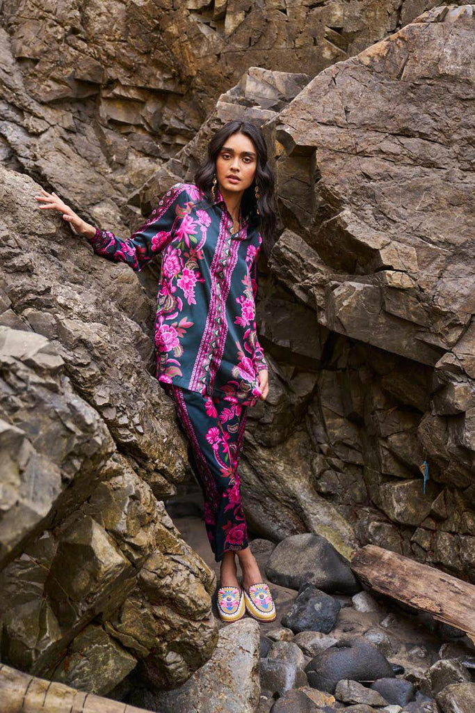 CONTRAST FLORAL SET - dash and dot dash and dot