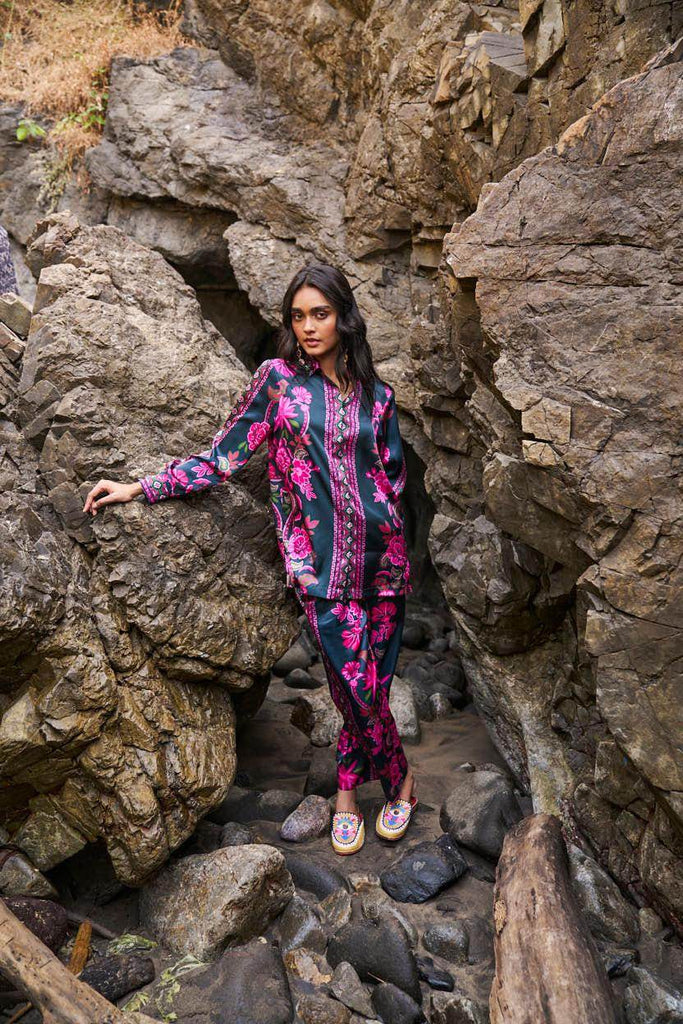 CONTRAST FLORAL SET - dash and dot dash and dot