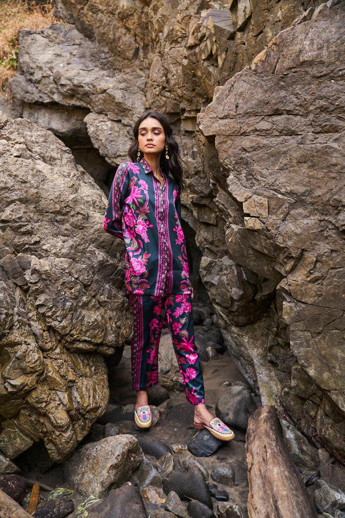 CONTRAST FLORAL SET - dash and dot dash and dot