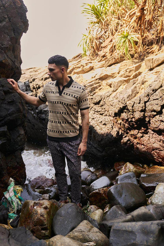 IKAT PRINTED PANT - dash and dot dash and dot