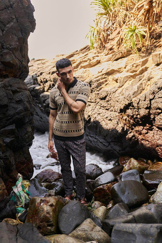 IKAT PRINTED PANT - dash and dot dash and dot