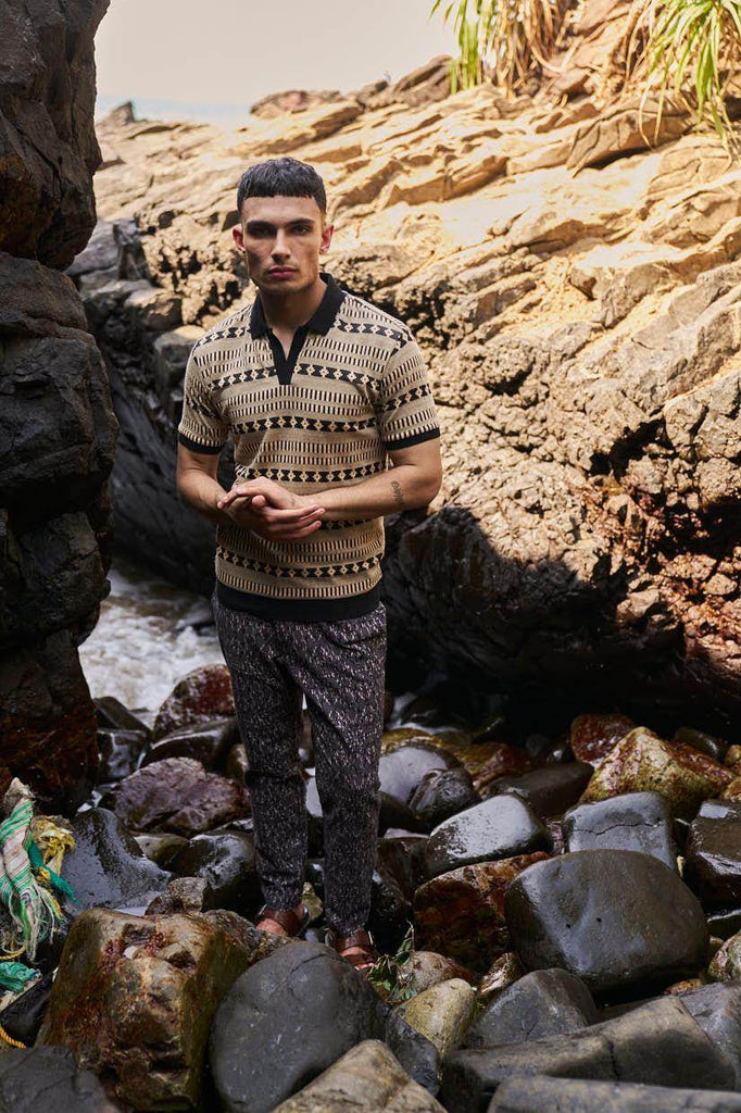 IKAT PRINTED PANT - dash and dot dash and dot