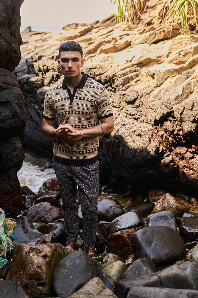 IKAT PRINTED PANT - dash and dot dash and dot