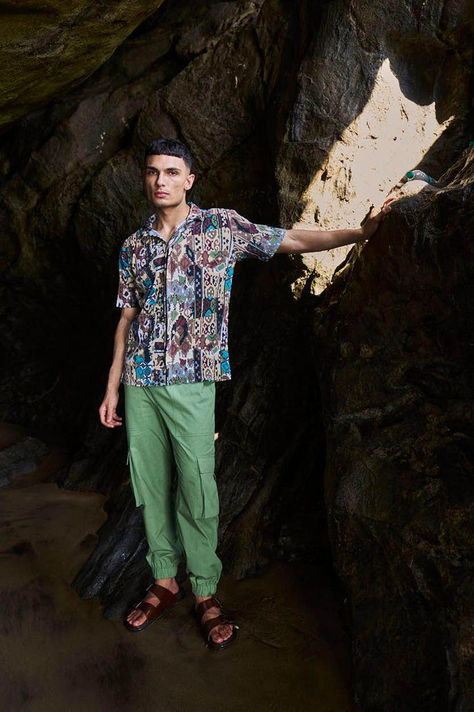 COTTON CARGO - dash and dot dash and dot