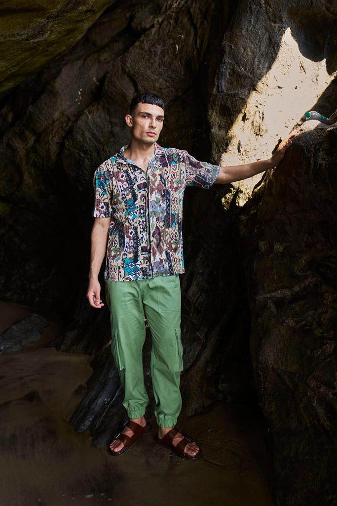 COTTON CARGO - dash and dot dash and dot