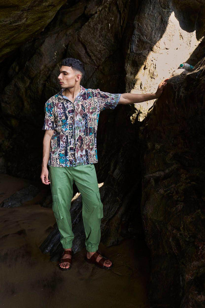 COTTON CARGO - dash and dot dash and dot