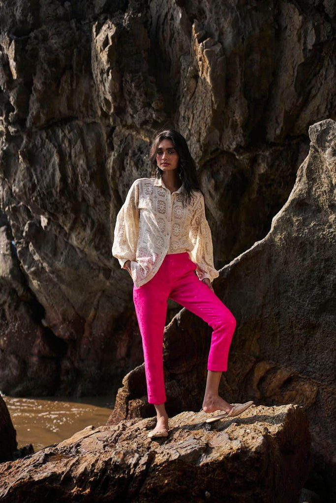 LACE SHIRT - dash and dot dash and dot