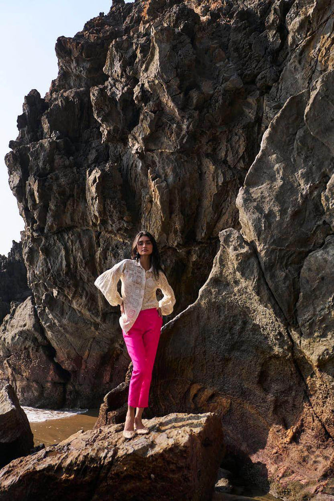 LACE SHIRT - dash and dot dash and dot