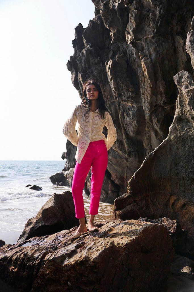 LACE SHIRT - dash and dot dash and dot