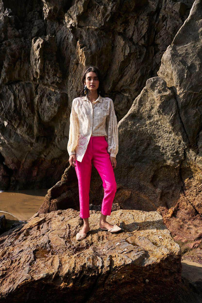 LACE SHIRT - dash and dot dash and dot