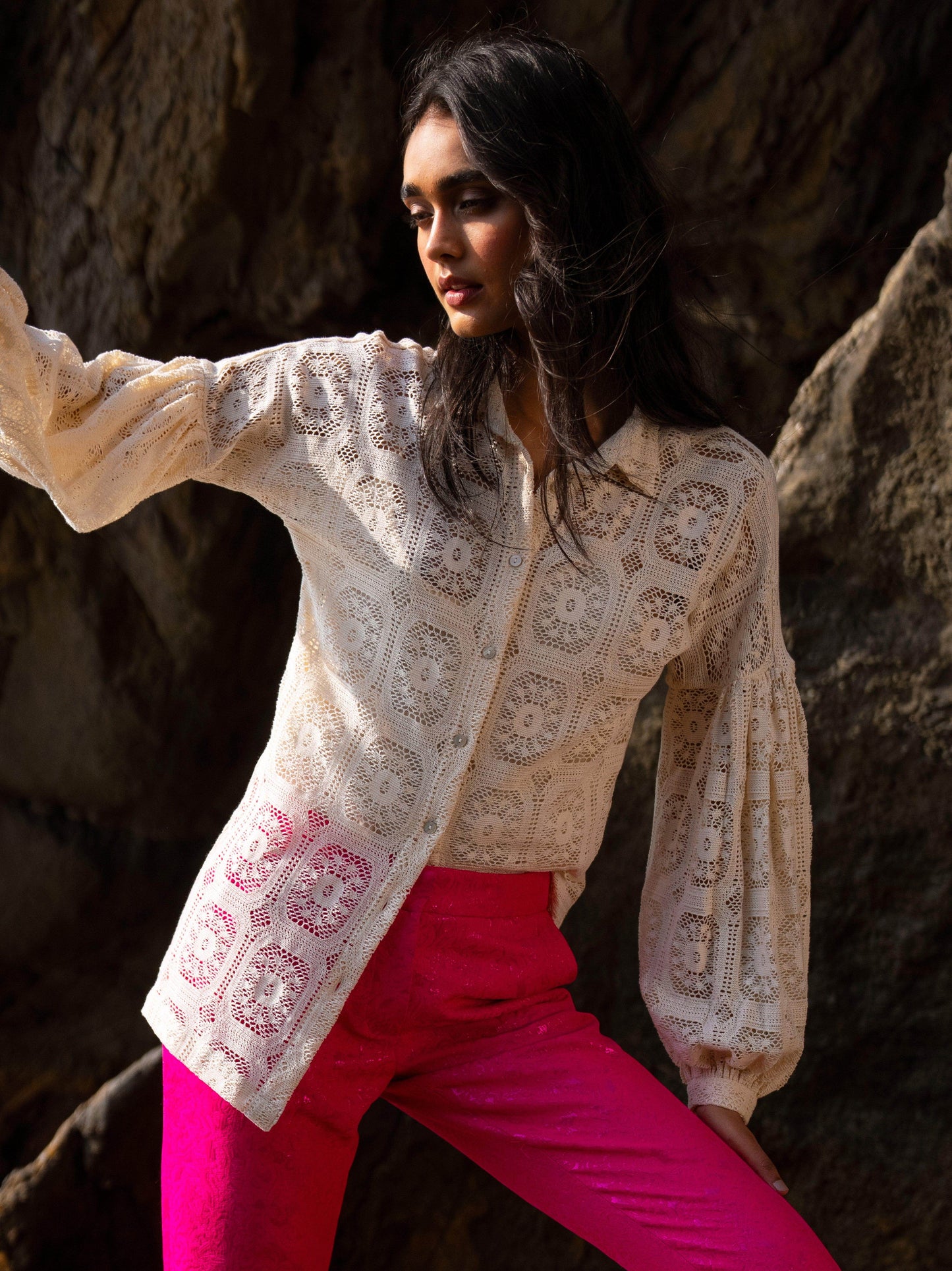 BROCADE PANT - dash and dot