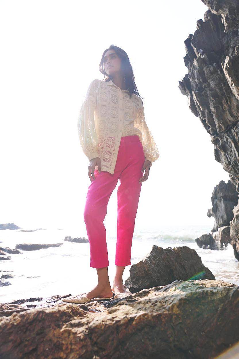 BROCADE PANT - dash and dot